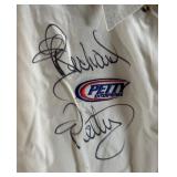 Richard Petty Autographed Petty Enterprises Cheerios Racing NASCAR Short Sleeved Polo Work Shirt