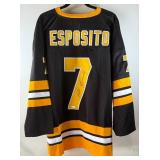 Phil Esposito Autographed w/ JSA COA Boston Bruins Hockey Jersey