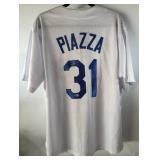 Mike Piazza Autographed w/ Beckett COA Baseball Jersey