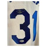 Mike Piazza Autographed w/ Beckett COA Baseball Jersey