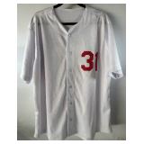 Mike Piazza Autographed w/ Beckett COA Baseball Jersey