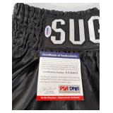 Sugar Ray Leonard Autographed w/ PSA DNA COA Boxing Trunks