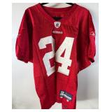 Anthony Dixon Practice Used 2010 San Franciscon 49ers #24 Reebok NFL Football Jsersey Size L - 10
