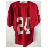 Anthony Dixon Practice Used 2010 San Franciscon 49ers #24 Reebok NFL Football Jsersey Size L - 10