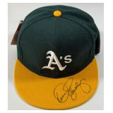 Dennis Eckersely Autographed New Oakland A