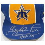 Gaylord Perry Autographed New Seattle Mariners MLB Cooperstown Collection Baseball Hat Inscribed "HOF 