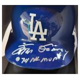 Steve Garvey Autographed w/ MLB Authentication Full Sized Rawlings Los Angeles Dodgers Baseball Helmet Inscribed "74 NL MVP"