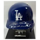 Steve Garvey Autographed w/ MLB Authentication Full Sized Rawlings Los Angeles Dodgers Baseball Helmet Inscribed "74 NL MVP"