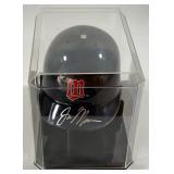 Joe Mauer Autographed Minnesota Twins Baseball Mini Helmet w/ Case