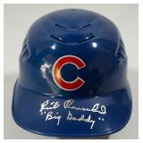 Rick Reuschel Autographed and Inscribed "Big Daddy" Chicago Cubs Baseball Mini Helmet