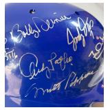 Chicago Cubs Autographed Batting Helmet w/ 13 Signatures - Fergie Jenkins, Bill Madlock, Jerome Walton, Andy Pafko - Baseball