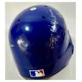 Chicago Cubs Autographed Batting Helmet w/ 13 Signatures - Fergie Jenkins, Bill Madlock, Jerome Walton, Andy Pafko - Baseball
