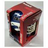 Johnny Bower Autogtaphed 2x Toronto Maple Leaves Mini Hockey Goalie Helmet - In Box