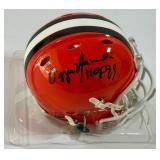 Ozzie Newsome Autographed and Inscribed "HOF 93" Cleveland Browns Limited Edition Mini Football Helmet