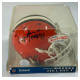 Ozzie Newsome Autographed and Inscribed "HOF 93" Cleveland Browns Limited Edition Mini Football Helmet