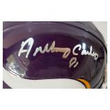 Anthony Carter Autographed Minnesota Vikings Mini Football Helmet