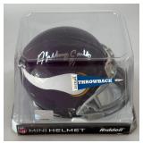 Anthony Carter Autographed Minnesota Vikings Mini Football Helmet