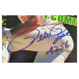 Pete Rose Autographed and Inscribed 1985 Sports Illustrated Magazine
