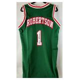 Oscar Robertson Autographed w/ PSA DNA Milwaukee Bucks Custom Basketball Jersey