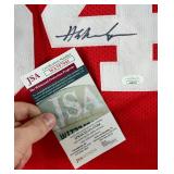 Hakeem Olajuwon Autographed w/ JSA COA Custom "The Dream" Basketball Jersey Size XL