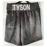 Mike Tyson Autographed w/ COA Boxing Trunks Shorts