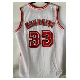 Alonzo Mourning Autographed w/ JSA COA Custom Miami Heat Basketball Jersey