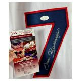 Tom Berenger Autographed w/ JSA COA Jake Taylor Custom Major League Movie Jersey