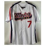 Tom Berenger Autographed w/ JSA COA Jake Taylor Custom Major League Movie Jersey