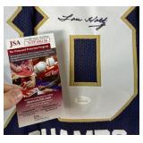 Lou Holtz Autographed w/ JSA COA Custom Notre Dame National Champions Football Jersey Size XL