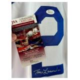 Tommy Lasorda Autographed w/ JSA COA Custom Los Angeles Dodgers Baseball Jersey