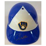 Paul Molitor Autographed Milwaukee Brewers Baseball Helmet