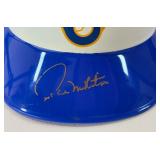 Paul Molitor Autographed Milwaukee Brewers Baseball Helmet