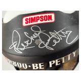 Richard Petty Autographed Racing Helmet From Petty Dricing Experience w/ COA (also signed) - NASCAR
