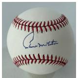 Paul Molitor Autographed Rawlings OMLB Manfred Jr. Baseball w/ Case