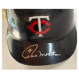Paul Molitor Autographed Full Sized Minnesota Twins Baseball Batting Helmet