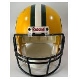 Bart Starr Autographed and Inscribed "MVP SB I, II" Full Sized Green Back Packers Football Helmet