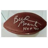 Bud Grant Autographed and Inscribed Mini Football - Minnesota Vikings