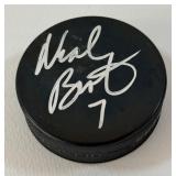 Neal Broten Autographed Hockey Puck - Minnesota Nort Stars