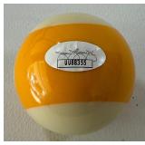 Willie Mosconi Autographed and Inscribed "Fats Can