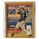 Joe Mauer Autographed Baseball America Magazine - Minnesota Twins