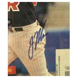 Joe Mauer Autographed Baseball America Magazine - Minnesota Twins