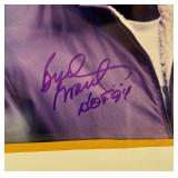 Bud Grant Autographed and Framed Football Photo - Minnesota Vikings