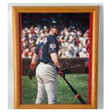 Paul Molitor Autographed and Framed Minnesota Twins Baseball Photo