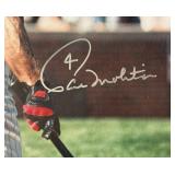 Paul Molitor Autographed and Framed Minnesota Twins Baseball Photo
