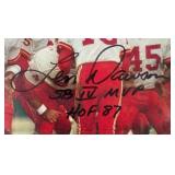 Len Dawson Autographed and Inscribed "SB IV MVP HOF 87" 1969 Sports Illistrated Football Magazine
