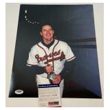 Greg Maddux Autographed w/ PSA DNA 11x14" Baseball Photo - Atlanta Braves