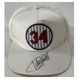 Kirby Puckett Autographed "34" Hat - New! w/ Case - Minnesota Twins Baseball