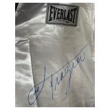 Joe Frazier Autographed w/ PSA DNA COA Everlast Boxing Robe - New! Size Large