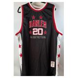 Marques O. Hayes Autographed and Inscribed Harlem Globetrotters Basketball Jersey