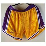 Kareem Abdul-Jabbar Autographed w/ COA Los Angeles Lakers Basketball Shorts